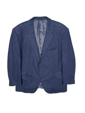 Empire 1917 Blazer Cotton Sport Coat Blue Made in Canada 52R